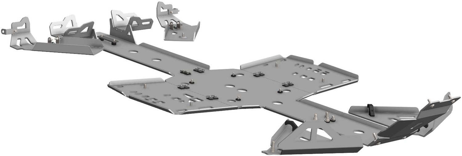 Kit de Proteções ATV Aluminio CROSSPRO 