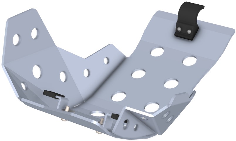 Proteção de Motor Enduro Aluminio CROSSPRO 