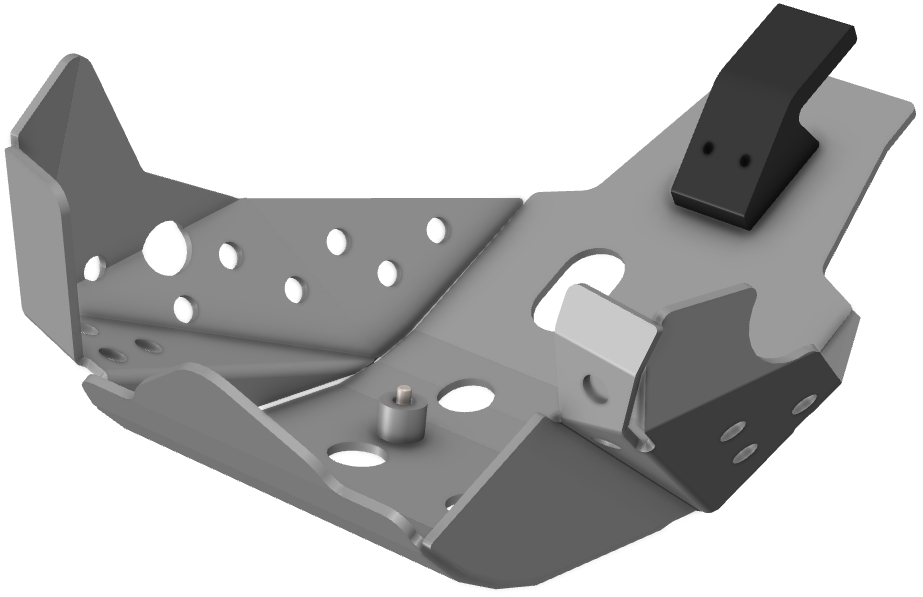 Proteção de Motor Enduro Aluminio CROSSPRO 