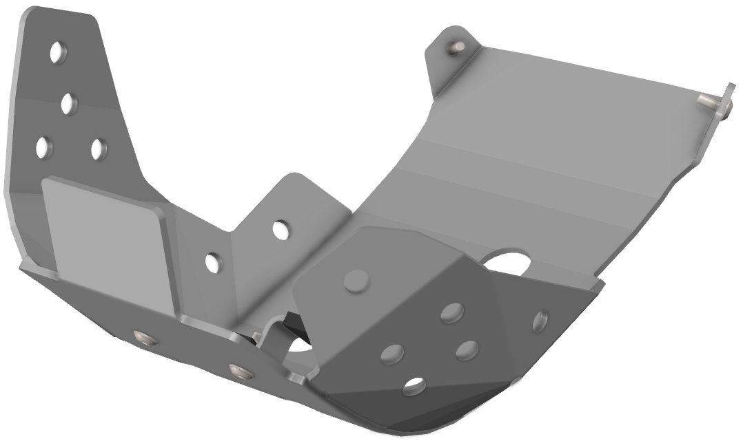 Proteção de Motor Enduro Aluminio CROSSPRO 
