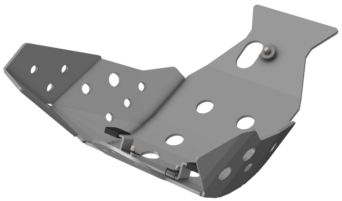 Proteção de Motor Enduro Aluminio CROSSPRO 