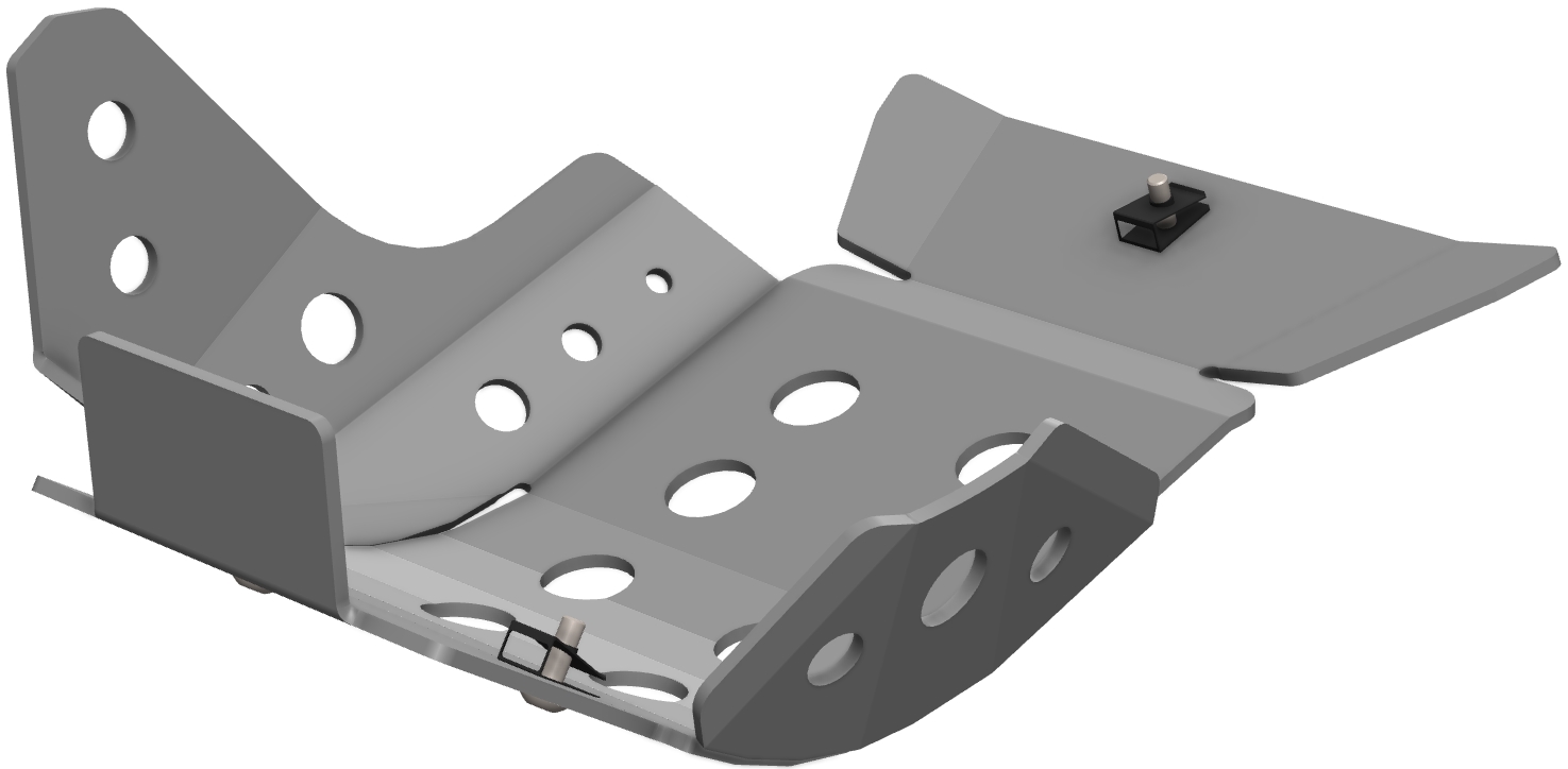 Proteção de Motor Enduro Aluminio CROSSPRO 