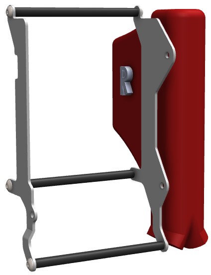 Proteção de Radiador Aluminio Light CROSSPRO 