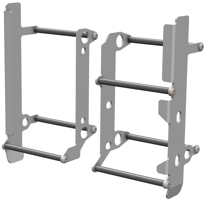 Proteção de Radiador Aluminio Light CROSSPRO 