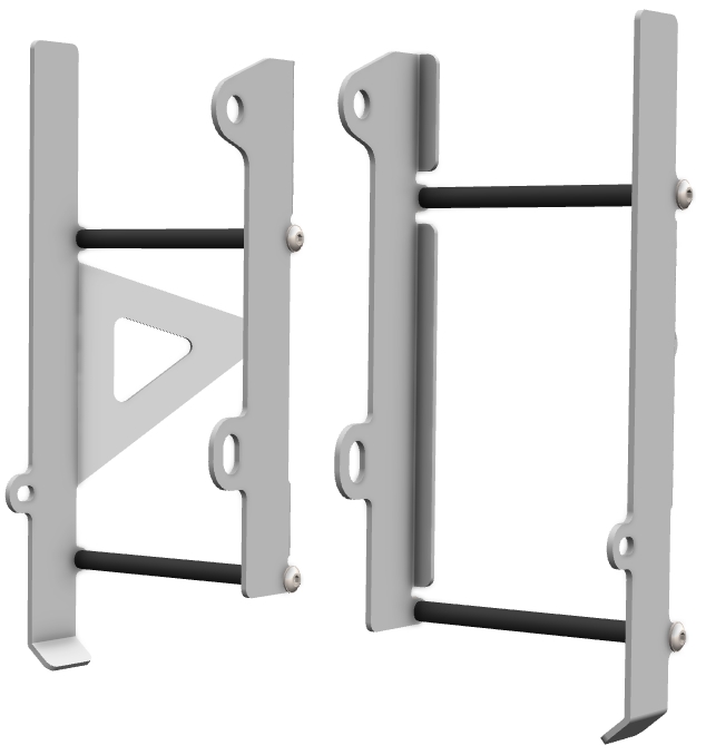 Proteção de Radiador Aluminio Light CROSSPRO 