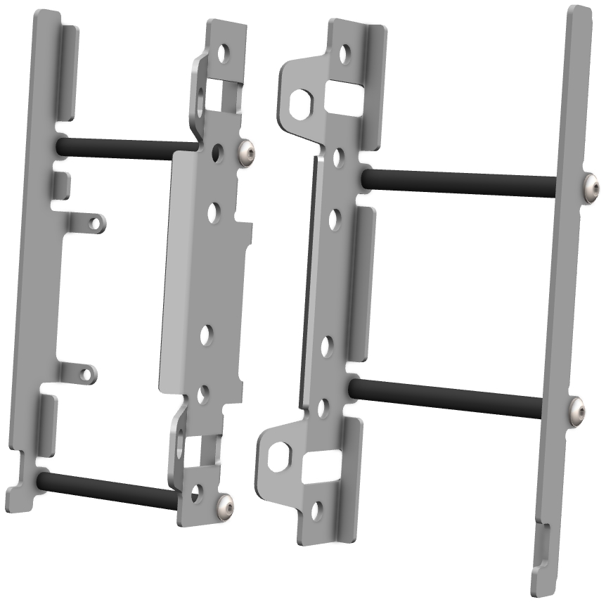 Proteção de Radiador Aluminio Light CROSSPRO 