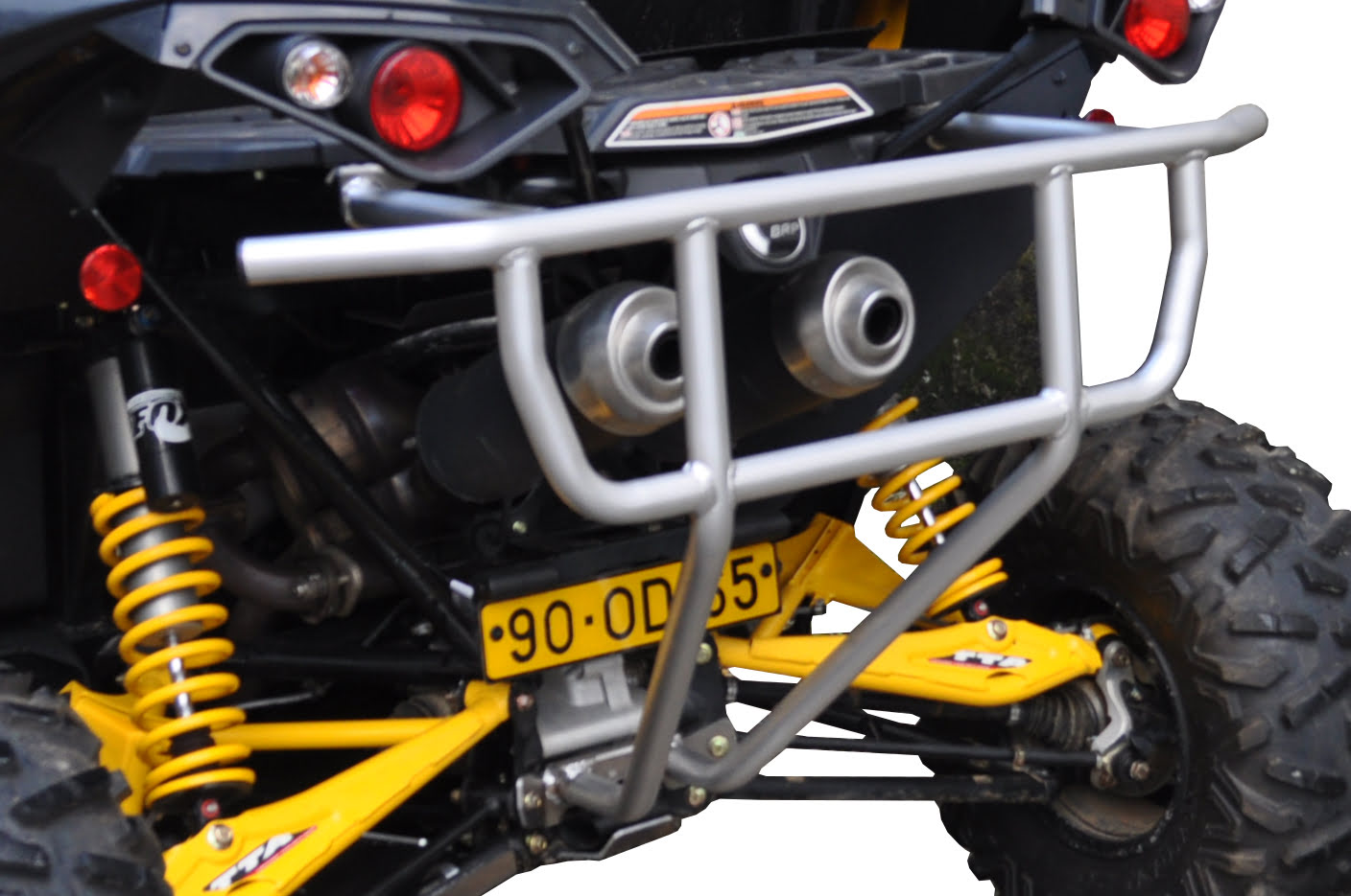 Pára-Choques de Trás Aluminio CROSSPRO 