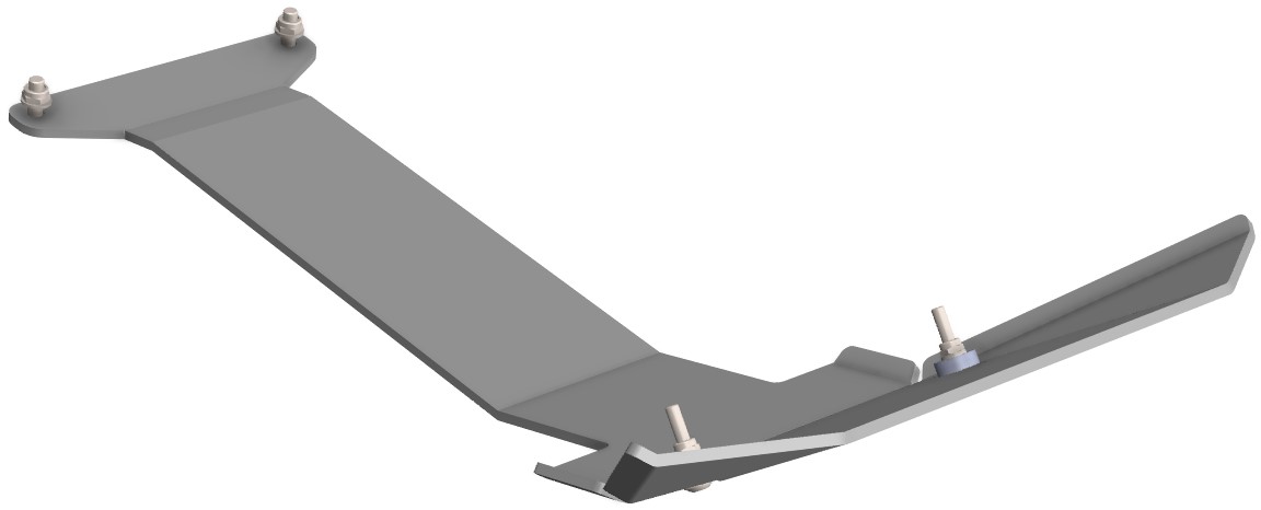 Proteção de Chassi da Frente Aluminio CROSSPRO 