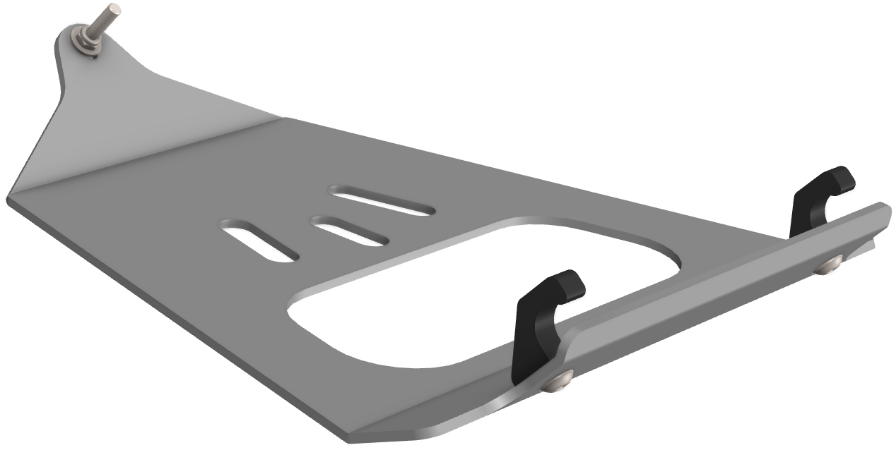 Proteção de Chassi da Frente Aluminio CROSSPRO 