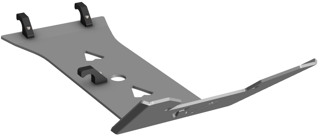 Proteção de Chassi da Frente Aluminio CROSSPRO 