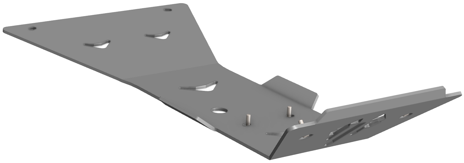 Proteção de Chassi da Frente Aluminio CROSSPRO 