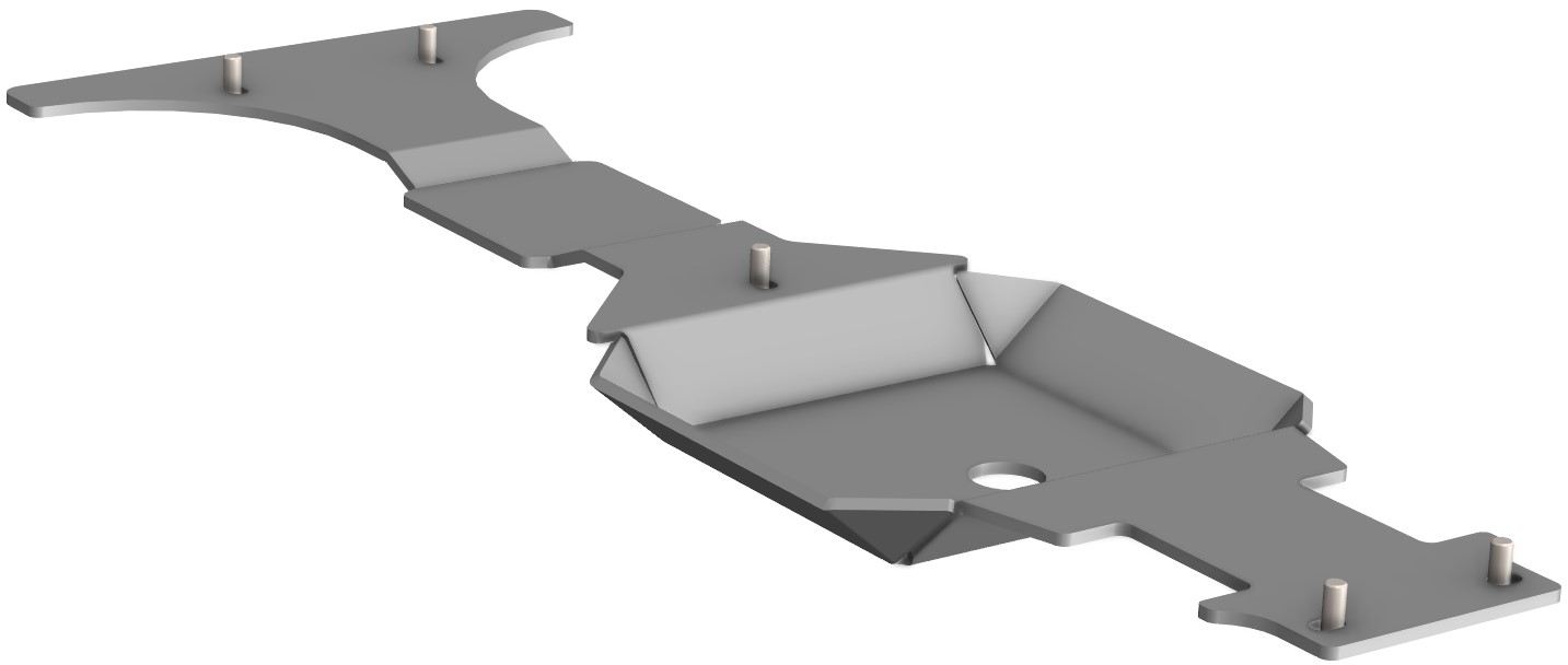 Proteção de Chassi da Frente Aluminio CROSSPRO 