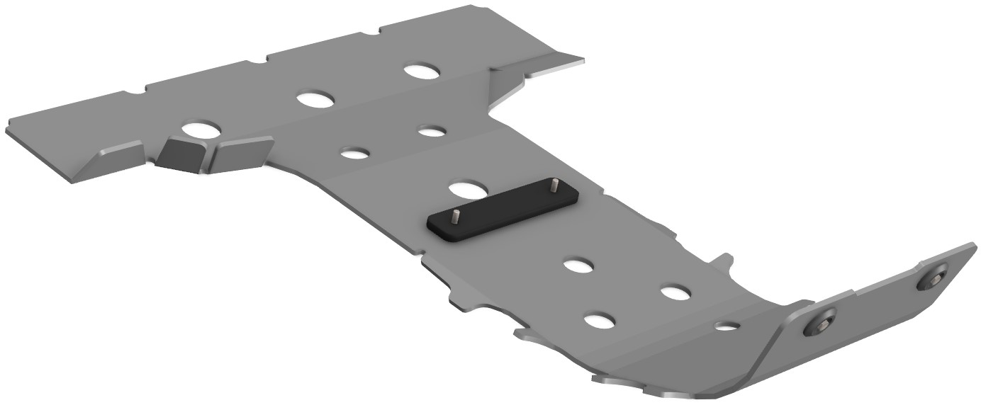 Proteção de Chassi da Frente Aluminio CROSSPRO 