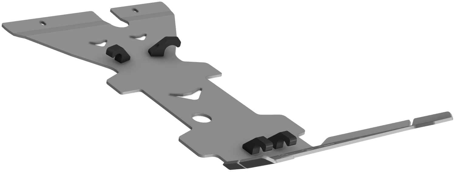 Proteção de Chassi da Frente Aluminio CROSSPRO 