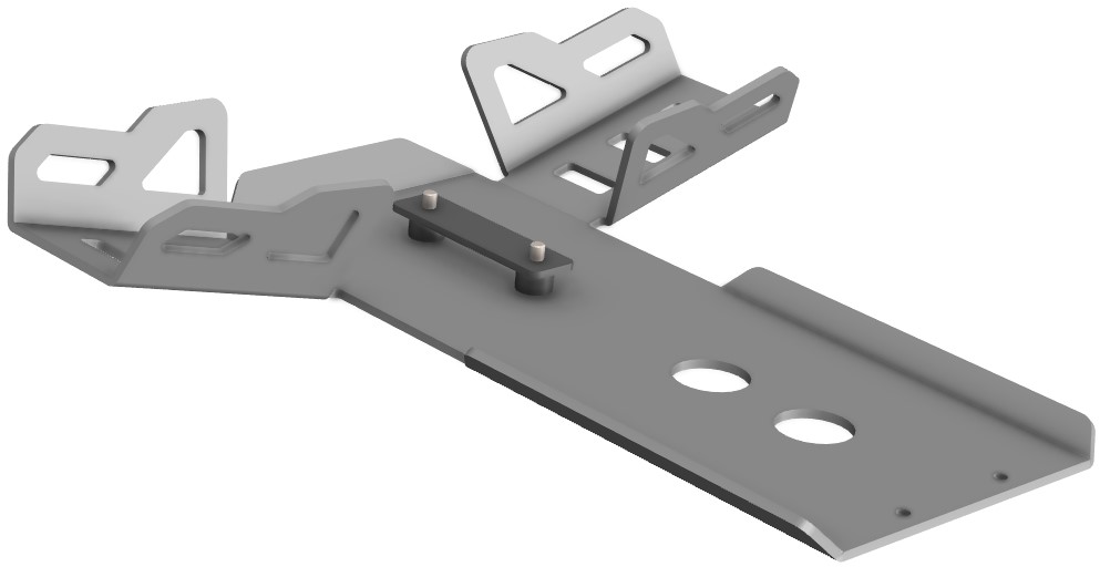 Protecção Chassi (TRAS) Can AM Outlander 1000 X mr - 2013 Pr CROSSPRO 