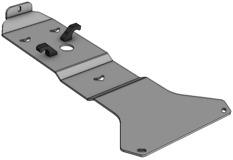 Proteção de Chassi de Trás Aluminio CROSSPRO 