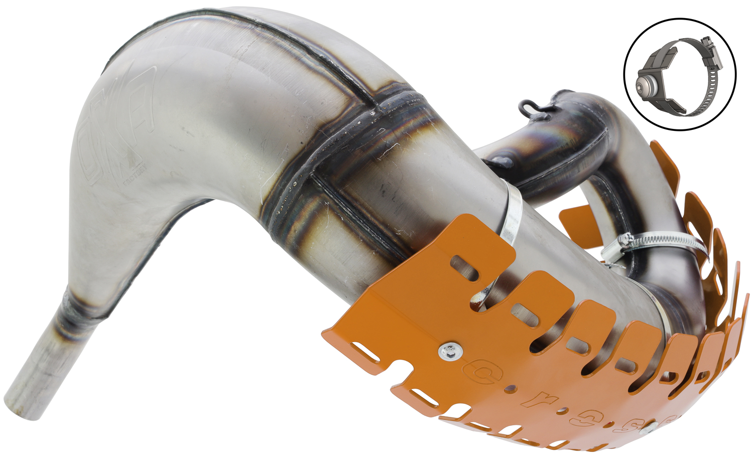 Proteção de Escape 2-Tempos EVO Universal CROSSPRO 