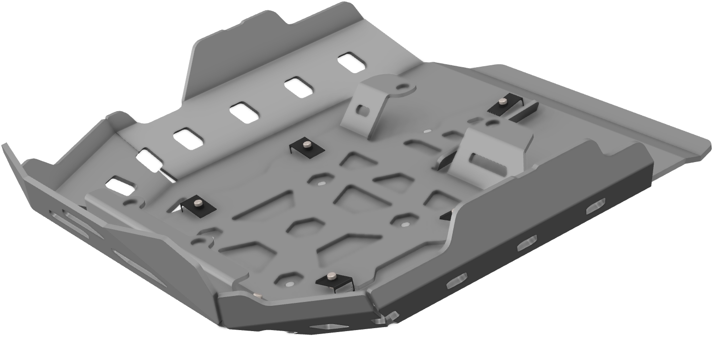 Aluminum Trail Engine Guard CROSSPRO 