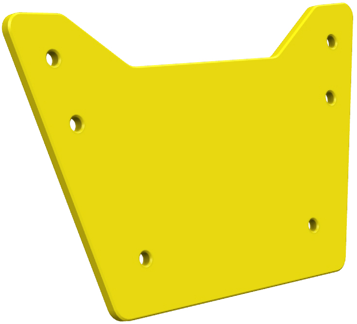 Number Plate Rear Hold DTC CROSSPRO 