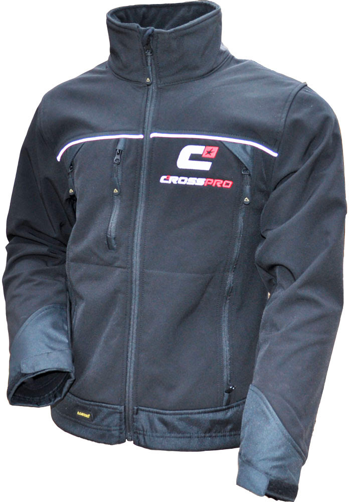 Casaco Soft Shell (L) Preto CROSSPRO 