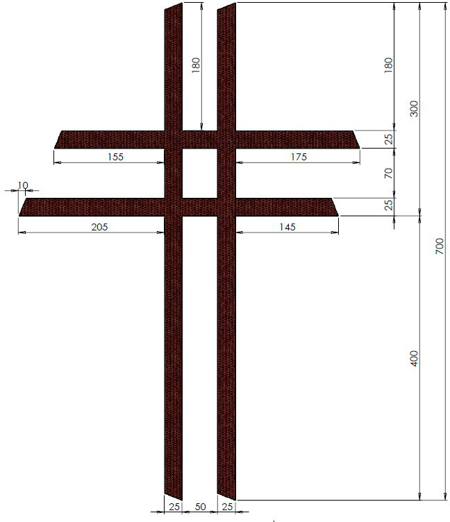 Correias de Nerf-Bar (kit) CROSSPRO 