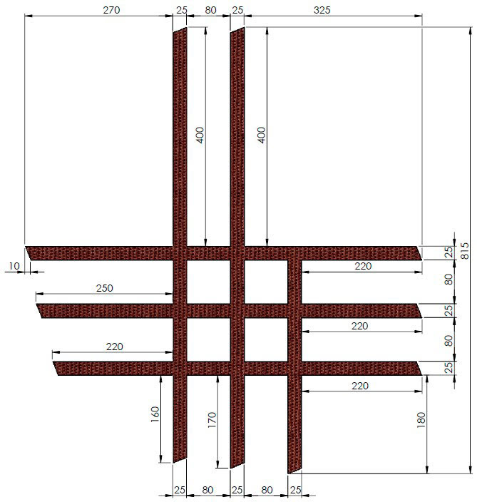 Correias de Nerf-Bar (kit) CROSSPRO 