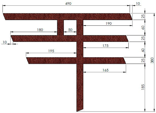 Correias de Nerf-Bar (kit) CROSSPRO 
