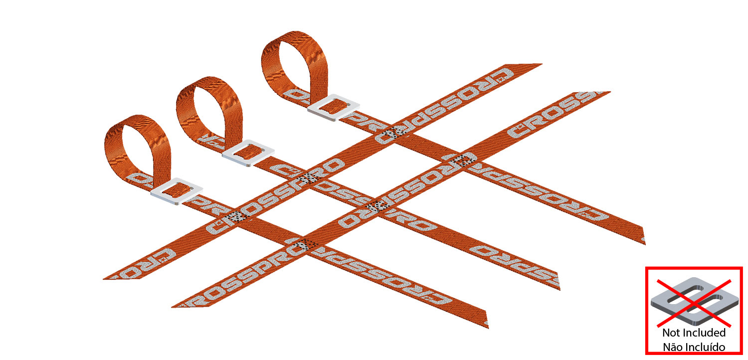 Correias de Nerf-Bar (kit) CROSSPRO 