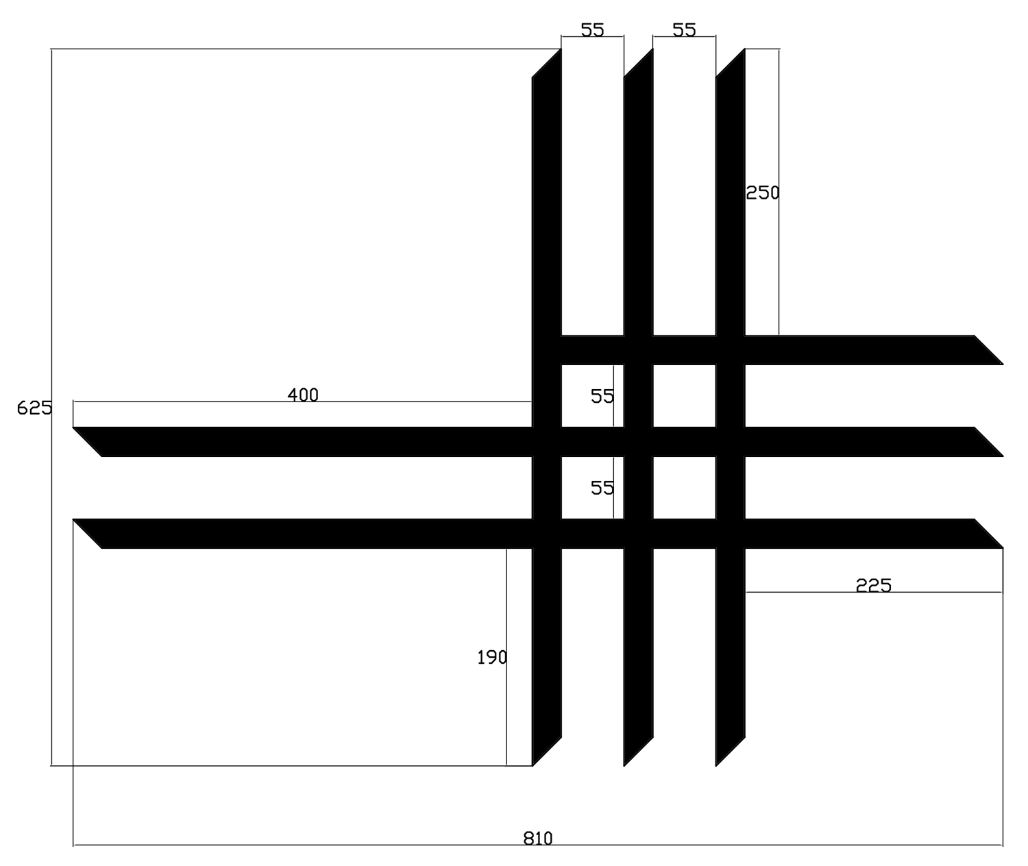 Correias de Nerf-Bar (kit) CROSSPRO 