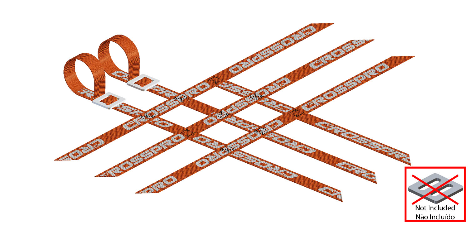 Correias de Nerf-Bar (kit) CROSSPRO 
