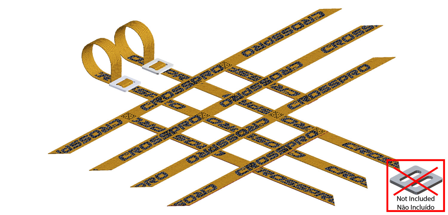 Correias de Nerf-Bar (kit) CROSSPRO 