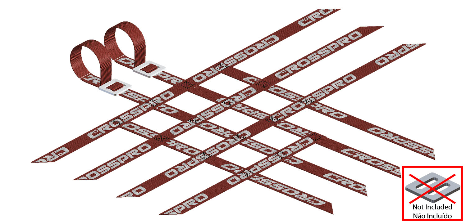 Correias de Nerf-Bar (kit) CROSSPRO 