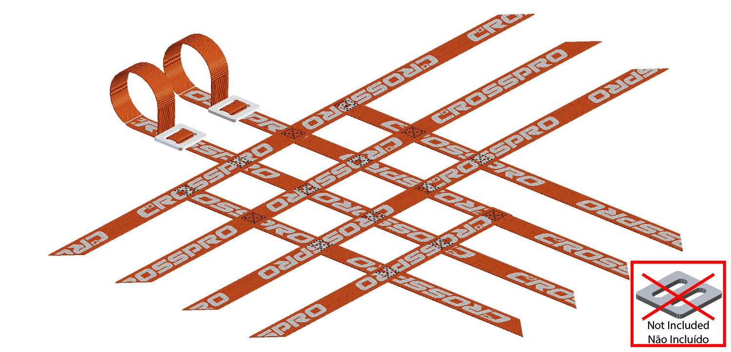 Correias de Nerf-Bar (kit) CROSSPRO 