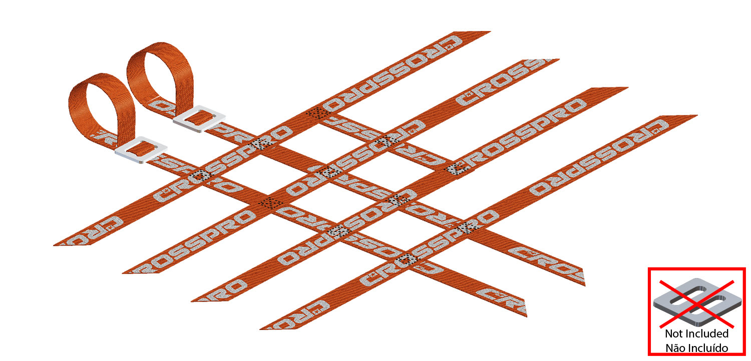 Correias de Nerf-Bar (kit) CROSSPRO 