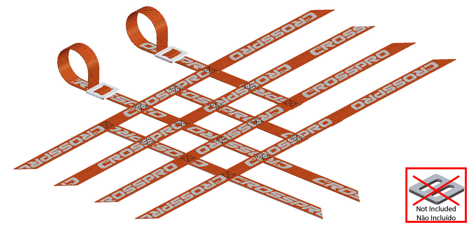 Correias de Nerf-Bar (kit) CROSSPRO 