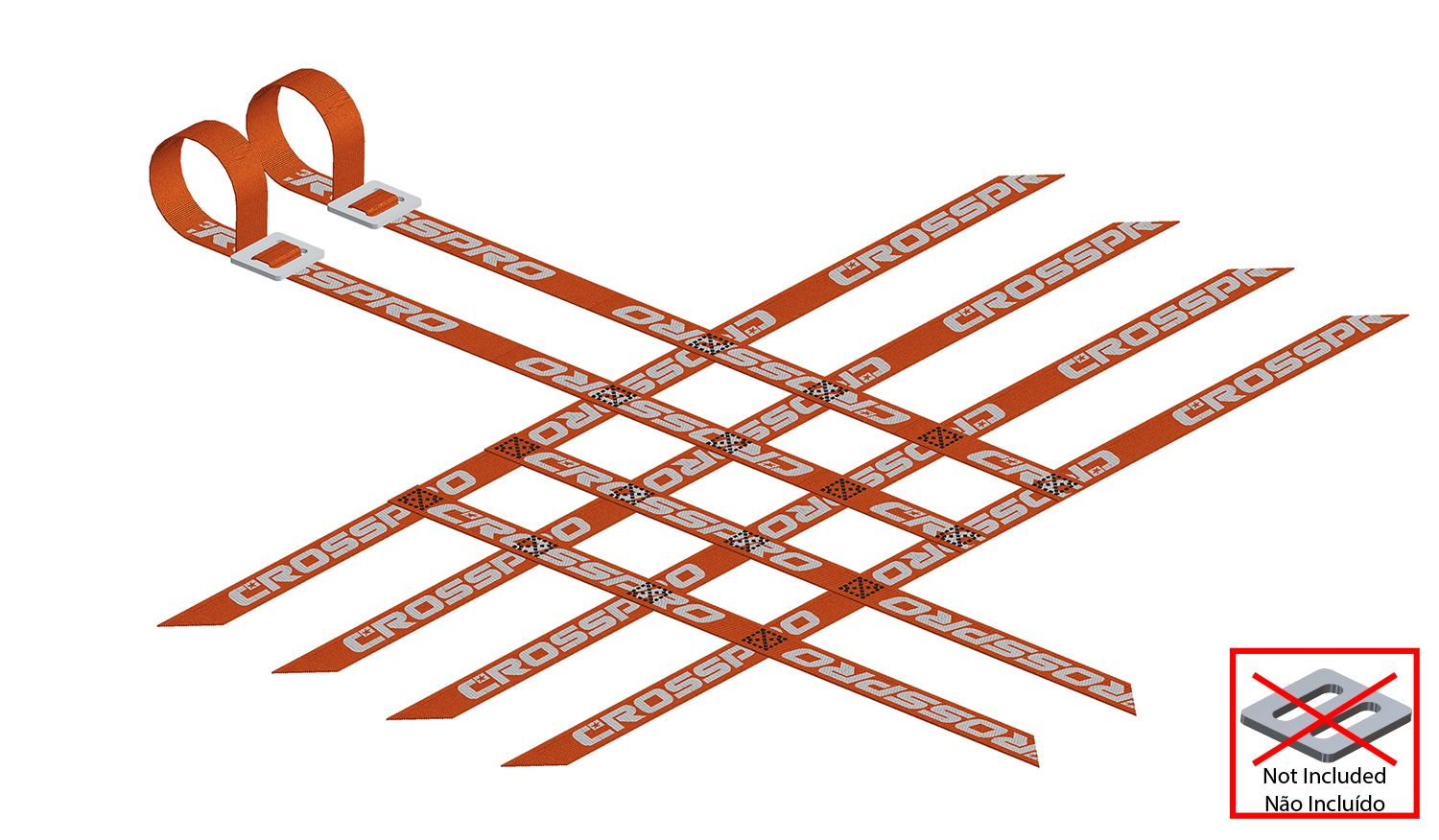 Correias de Nerf-Bar (kit) CROSSPRO 