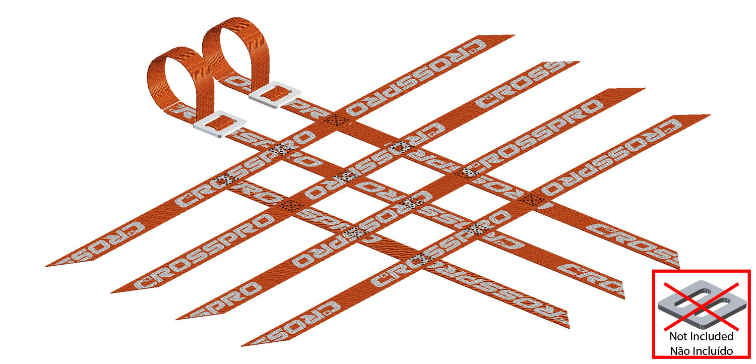 Correias de Nerf-Bar (kit) CROSSPRO 