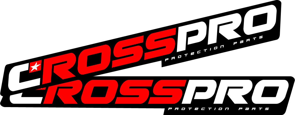 Autocolantes Pretos (2un) CROSSPRO 