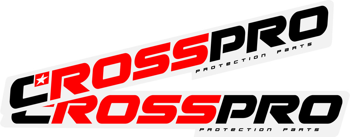 Autocolantes Branco (2un) CROSSPRO 