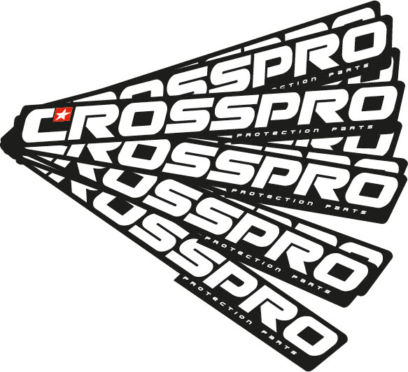 Autocolantes Pretos (10un) CROSSPRO 