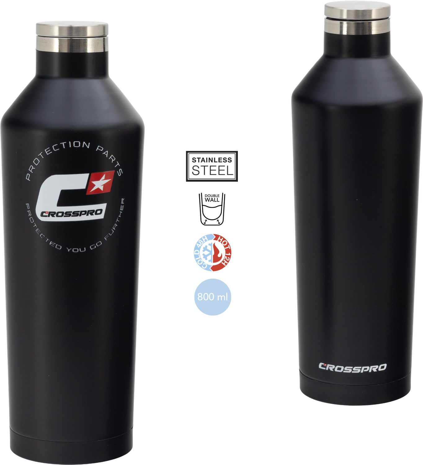 Garrafa Térmica Cristel 800ml CROSSPRO 