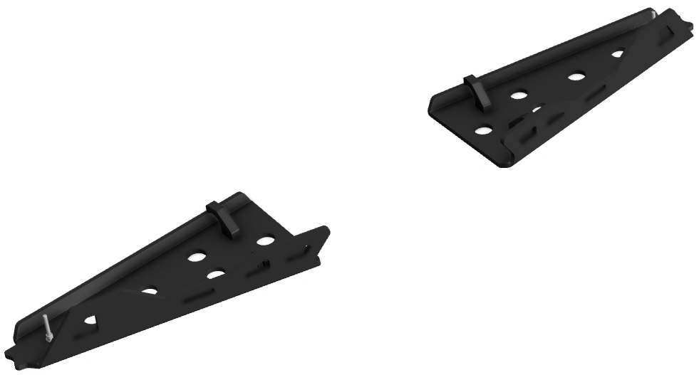 Prot Triangulo Frente (DTC 8mm) CP Preto CROSSPRO 
