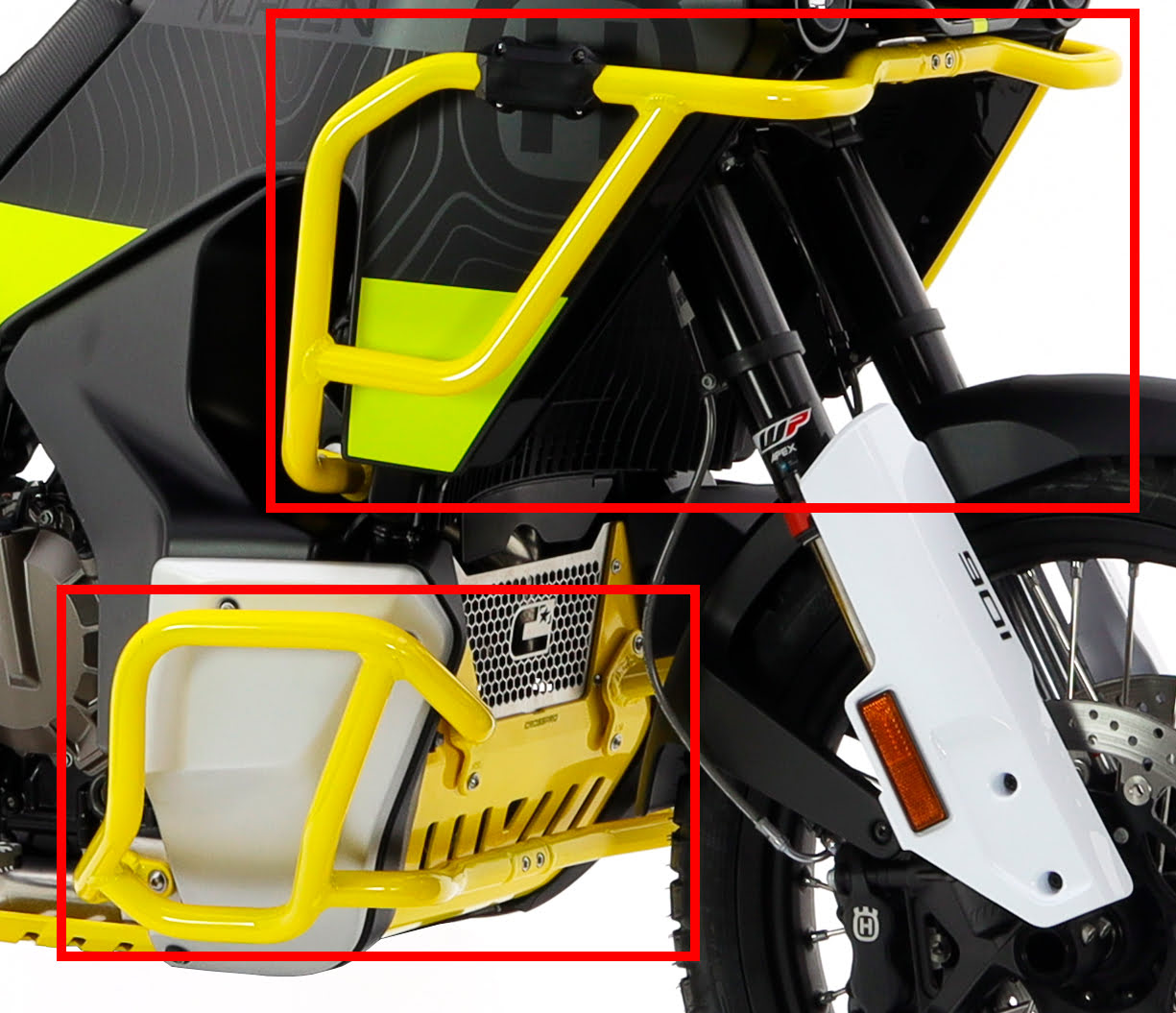 Proteção de carenagem Trail Aluminio CROSSPRO 