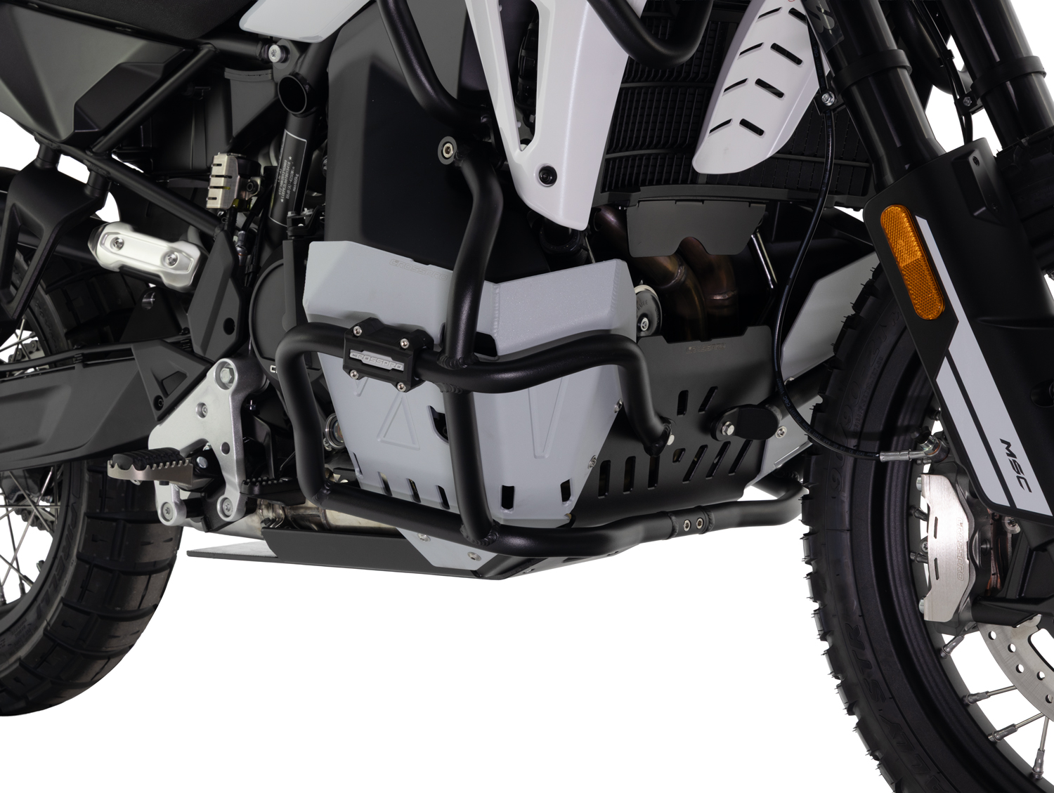 Proteção de carenagem INFERIOR Trail Aluminio CROSSPRO 