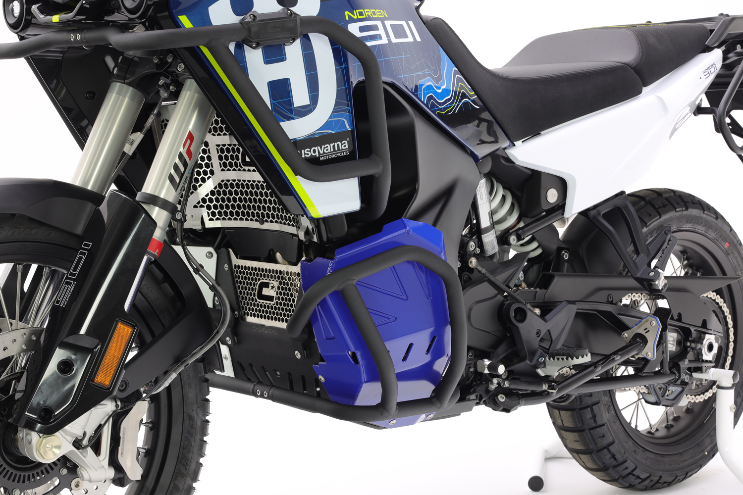 Proteção de carenagem INFERIOR Trail Aluminio CROSSPRO 