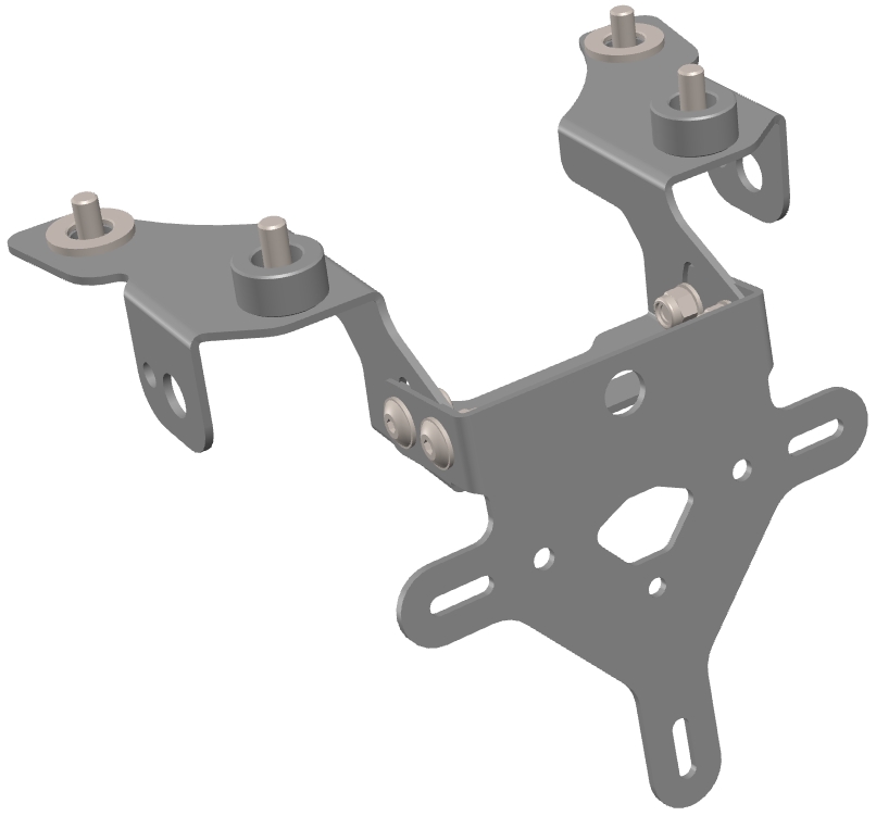 License Plate Support CROSSPRO 