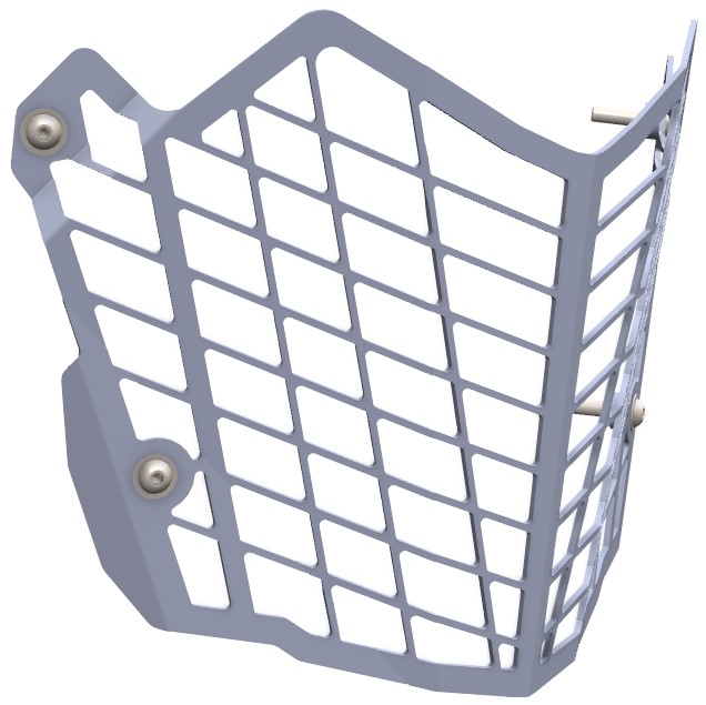 Proteção de Farol Frontal Inox CROSSPRO 