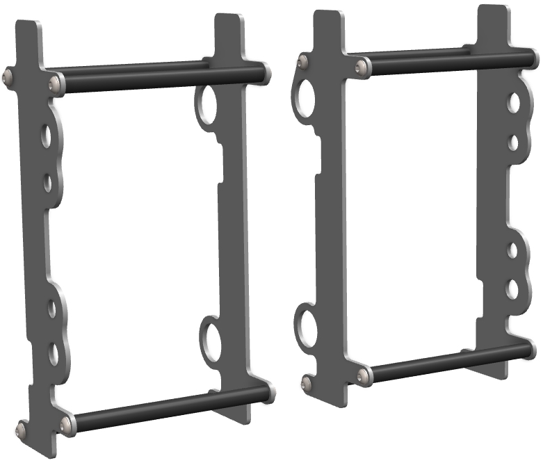 Proteção de Radiador Trail Aluminio CROSSPRO 