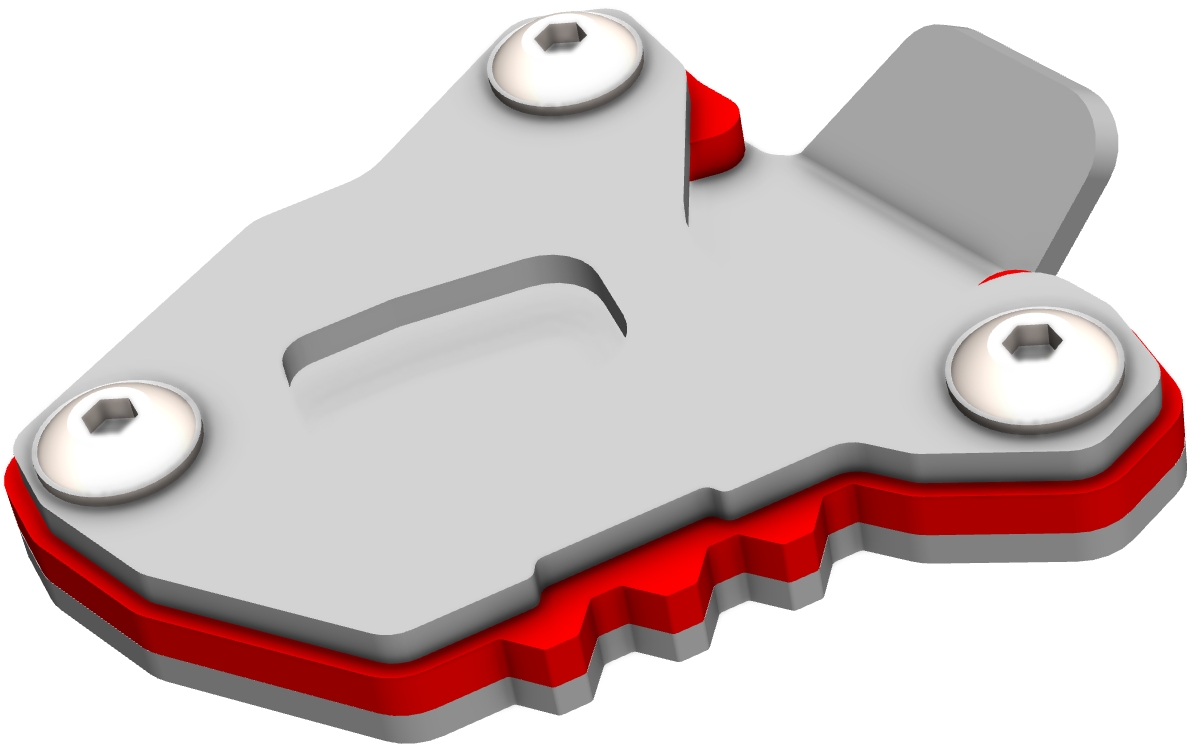 Extensão da Base do Descanso Lateral CROSSPRO 