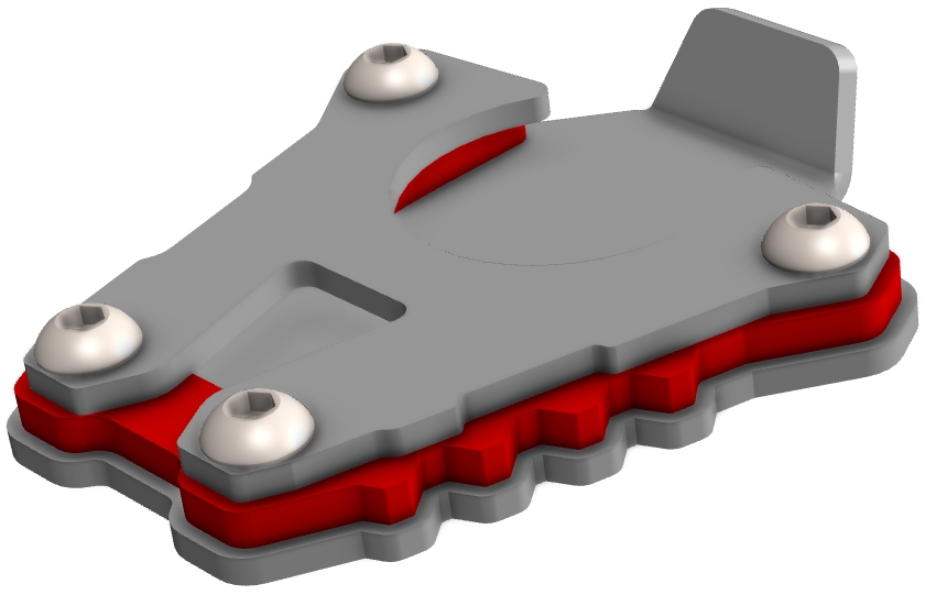 Extensão da Base do Descanso Lateral CROSSPRO 